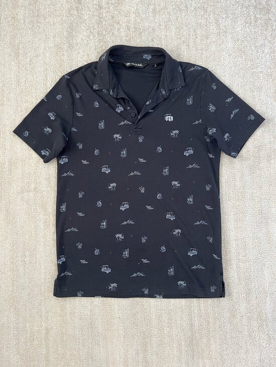 Travis Mathew Other - Travis Mathew Short Sleeve Golf Graphic Cotton Polo S